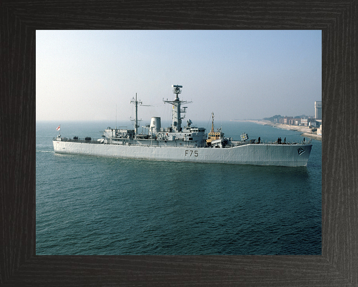 HMS Charybdis F75 Royal Navy Leander class frigate Photo Print or Framed Print - Hampshire Prints