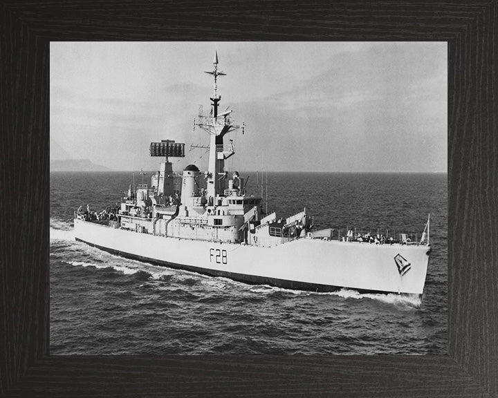 HMS Cleopatra F28 Royal Navy Leander class frigate Photo Print or Framed Print - Hampshire Prints