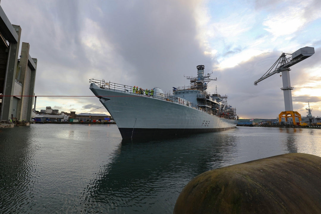 HMS Somerset F82 | Photo Print | Framed Print | Poster | Type 23 | Frigate | Royal Navy - Hampshire Prints