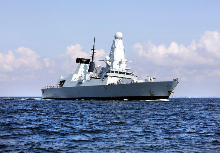 HMS Diamond D34 | Photo Print | Framed Print | Type 45 | Destroyer | Royal Navy - Hampshire Prints