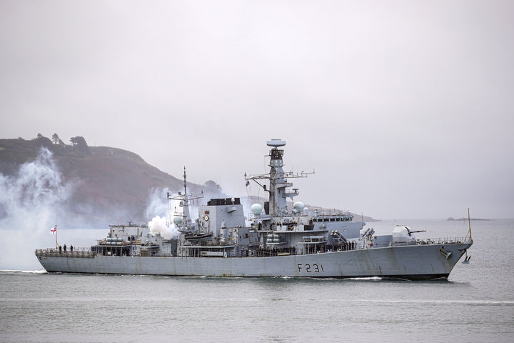 HMS Argyll F231 | Photo Print | Framed Print | Poster | Type 23 | Frigate | Royal Navy - Hampshire Prints