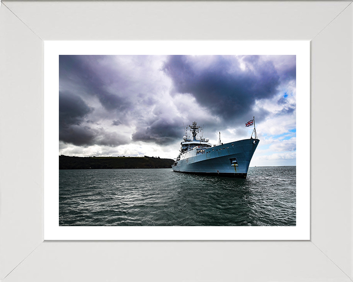 HMS Echo H87 | Photo Print | Framed Print | Echo Class | Survey Vessel | Royal Navy - Hampshire Prints