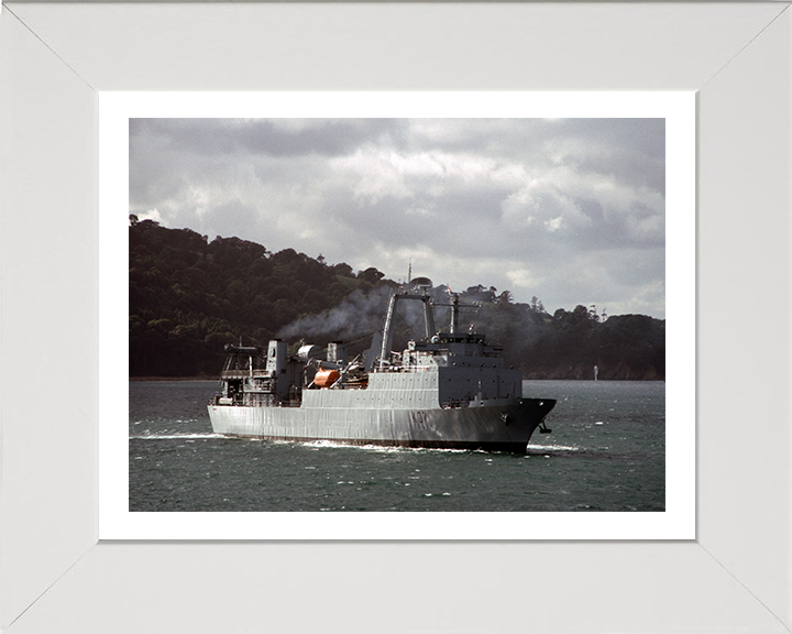 HMS Challenger K07 Royal Navy diving support vessel Photo Print or Framed Print - Hampshire Prints