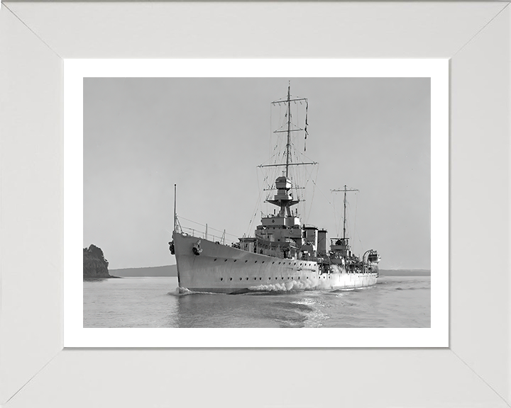 HMS Dunedin Royal Navy Danae class cruiser Photo Print or Framed Photo Print - Hampshire Prints