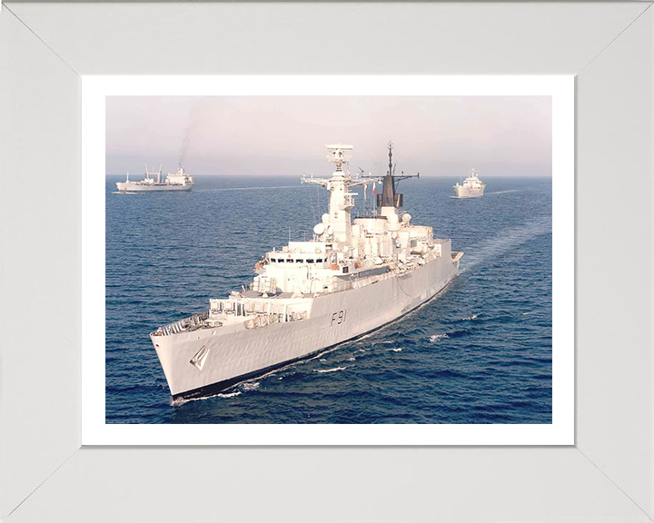 HMS Brazen F91 Royal Navy Type 22 frigate Photo Print or Framed Print - Hampshire Prints