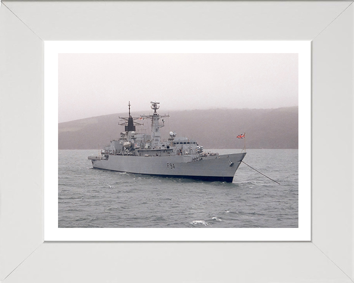 HMS Brave F94 Royal Navy Type 22 Frigate Photo Print or Framed Print - Hampshire Prints