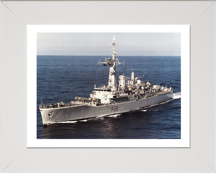 HMS Cleopatra F28 Royal Navy Leander class frigate Photo Print or Framed Print - Hampshire Prints