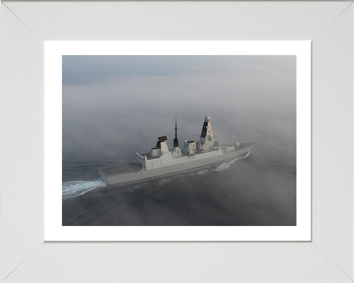 HMS Diamond D34 Royal Navy Type 45 Destroyer Photo Print or Framed Print - Hampshire Prints