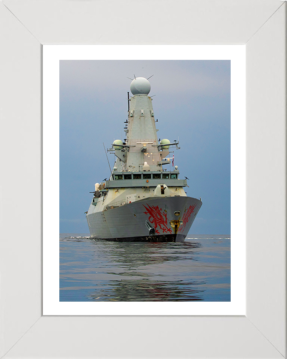 HMS Dragon D35 Royal Navy type 45 Destroyer Photo Print or Framed Print - Hampshire Prints