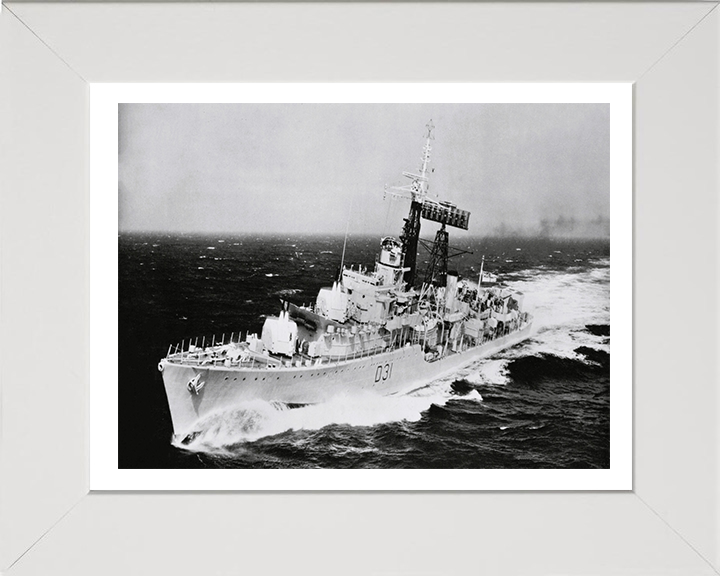 HMS Broadsword D31 Royal Navy Weapon class destroyer Photo Print or Framed Print - Hampshire Prints