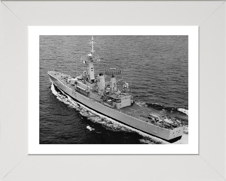 HMS Apollo F70 Royal Navy Leander class Frigate Photo Print or Framed Print - Hampshire Prints