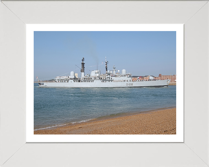 HMS Cardiff D108 | Photo Print | Framed Print | Poster | Type 42 | Destroyer | Royal Navy - Hampshire Prints