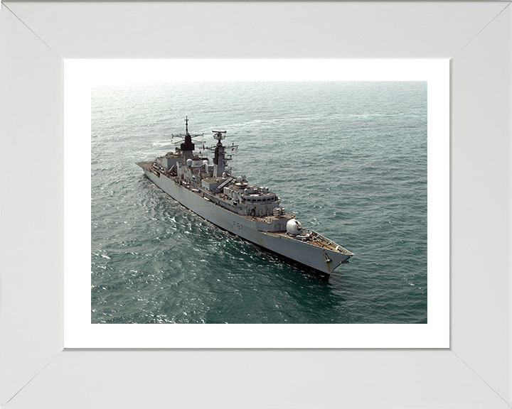 HMS Chatham F87 Royal Navy Type 22 Frigate Photo Print or Framed Print - Hampshire Prints