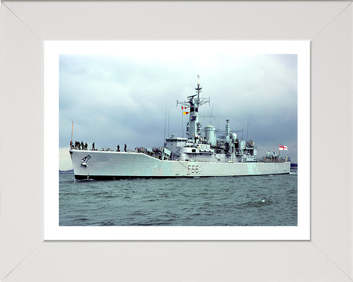 HMS Argonaut F56 Royal Navy Leander class frigate Photo Print or Framed Print - Hampshire Prints