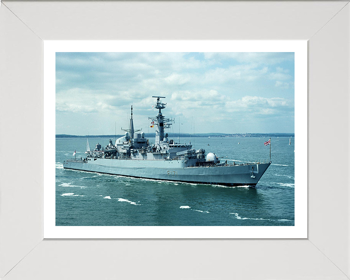 HMS Active F171 Royal Navy Type 21 frigate Photo Print or Framed Print - Hampshire Prints