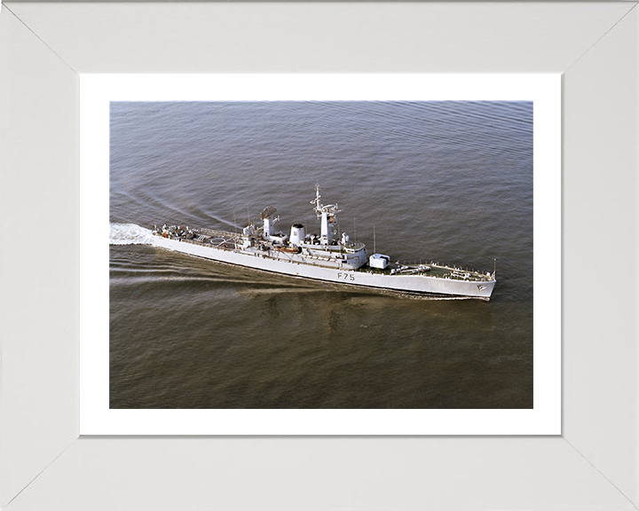 HMS Charybdis F75 Royal Navy Leander class frigate Photo Print or Framed Print - Hampshire Prints