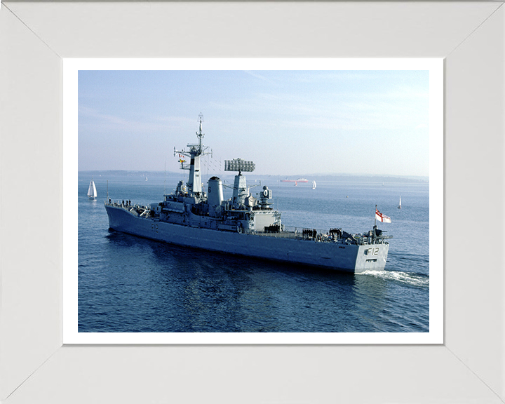 HMS Achilles F12 Royal Navy Leander Class Frigate Photo Print or Framed Print - Hampshire Prints