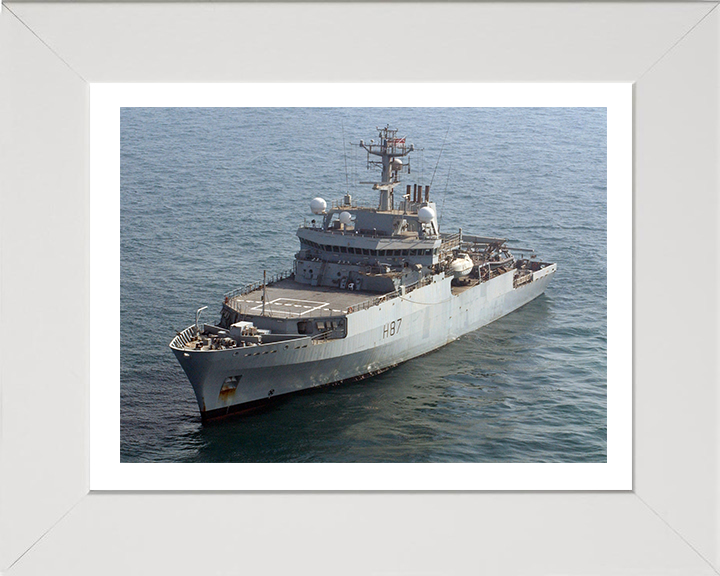 HMS Echo H87 Royal Navy Echo class survey vessel Photo Print or Framed Print - Hampshire Prints