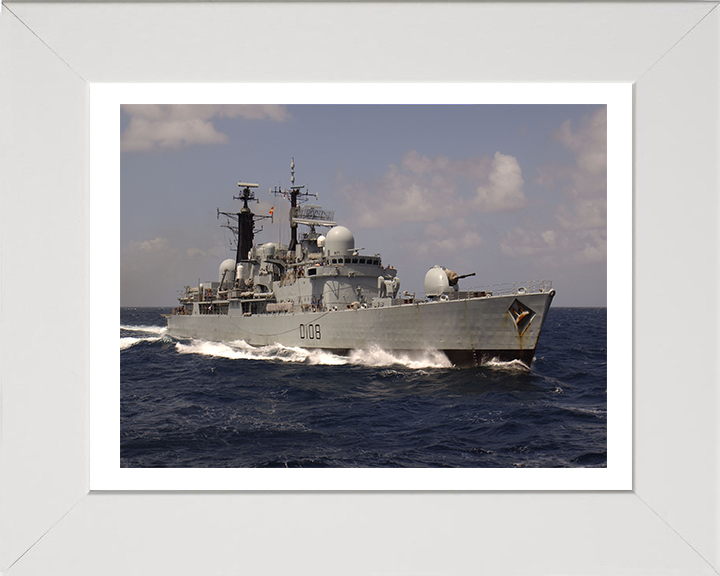 HMS Cardiff D108 Royal Navy Type 42 destroyer Photo Print or Framed Print - Hampshire Prints