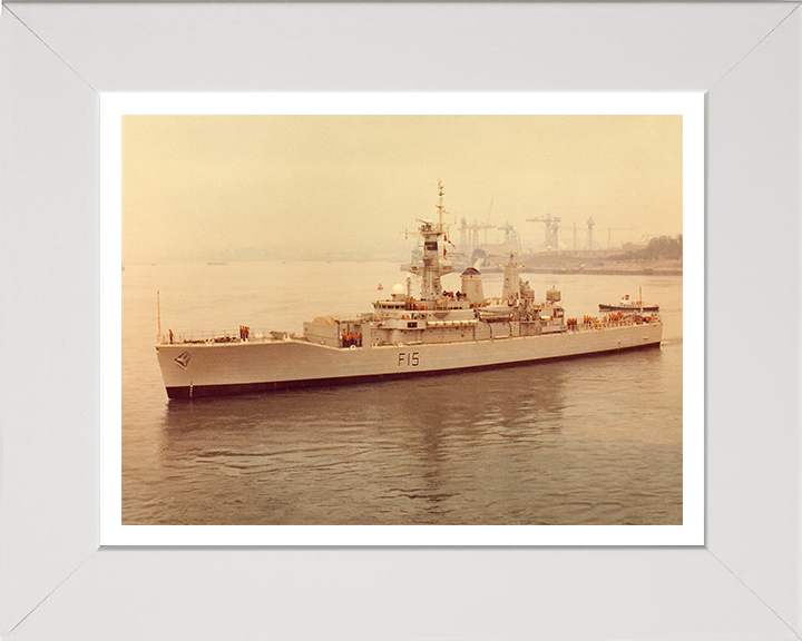 HMS Euryalus F15 Royal Navy Leander Class Frigate Photo Print or Framed Print - Hampshire Prints