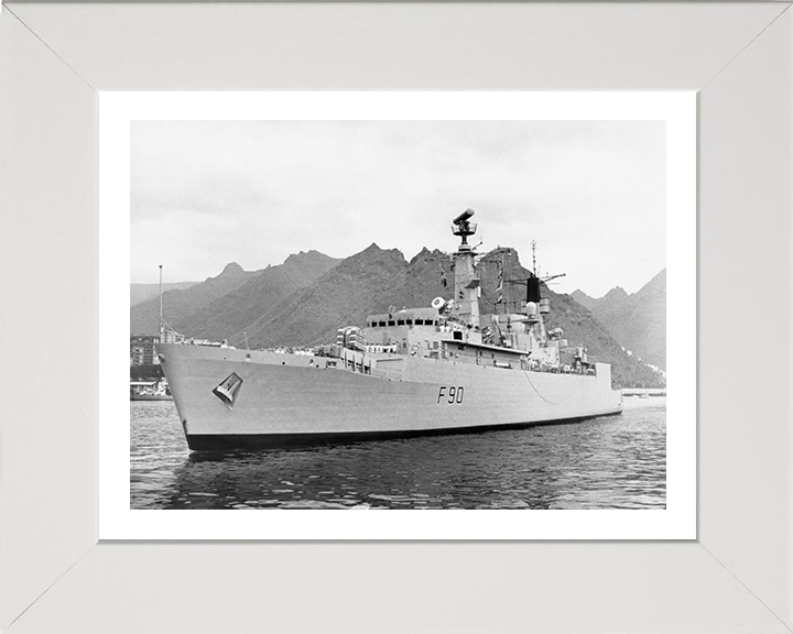 HMS Brilliant F90 Royal Navy Type 22 Frigate Photo Print or Framed Print - Hampshire Prints