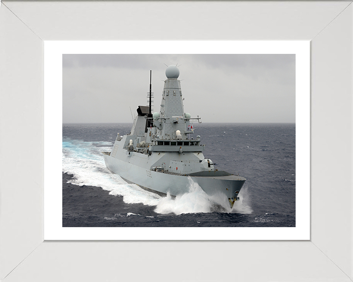 HMS Daring D32 Royal Navy type 45 Destroyer Photo Print or Framed Print - Hampshire Prints