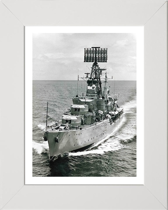 HMS Agincourt D86 Royal Navy Battle class destroyer Photo Print or Framed Print - Hampshire Prints