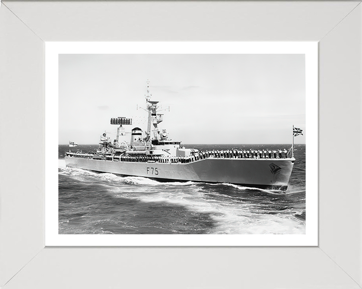 HMS Charybdis F75 Royal Navy Leander class frigate Photo Print or Framed Print - Hampshire Prints