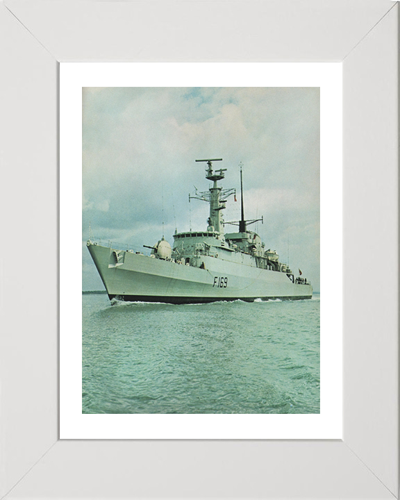 HMS Amazon F169 Royal Navy type 21 Frigate Photo Print or Framed Print - Hampshire Prints