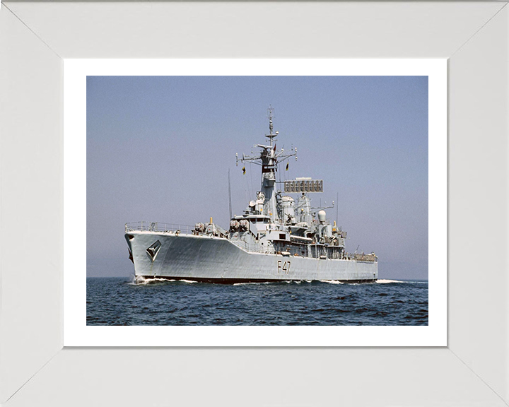 HMS Danae F47 Royal Navy Leander Class Frigate Photo Print or Framed Print - Hampshire Prints