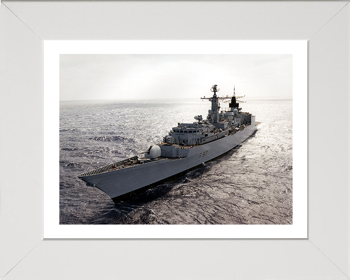 HMS Chatham F87 Royal Navy Type 22 Frigate Photo Print or Framed Print - Hampshire Prints