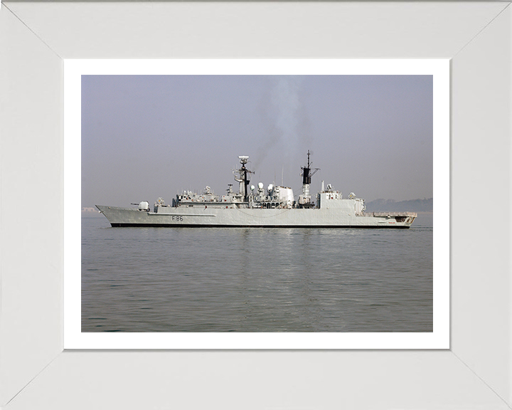 HMS Campbeltown F86 Royal Navy Type 22 Frigate Photo Print or Framed Photo Print - Hampshire Prints