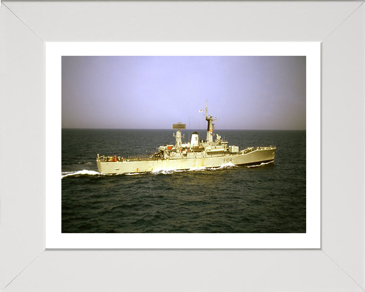 HMS Dido F104 Royal Navy Leander class frigate Photo Print or Framed Print - Hampshire Prints