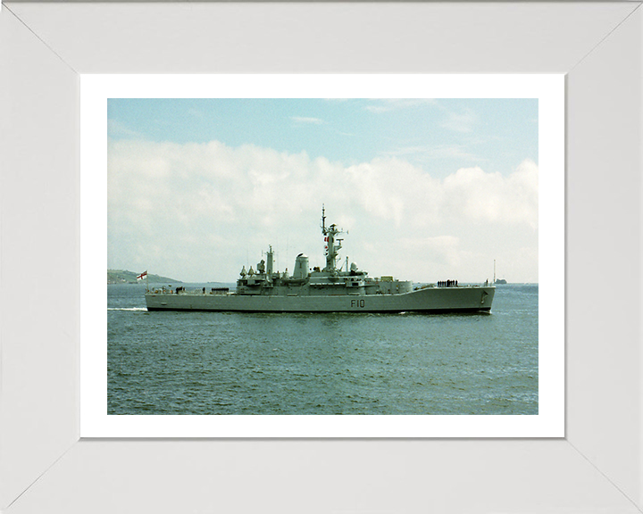 HMS Aurora F10 Royal Navy Leander Class frigate Photo Print or Framed Print - Hampshire Prints