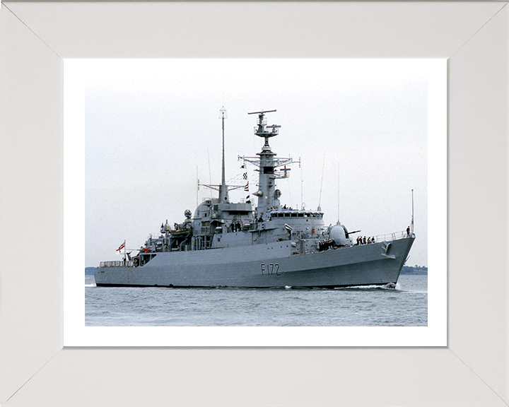 HMS Ambuscade F172 Royal Navy Type 21 frigate Photo Print or Framed Print - Hampshire Prints