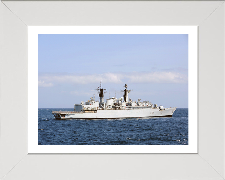 HMS Cumberland F85 Royal Navy Type 22 frigate Photo Print or Framed Print - Hampshire Prints