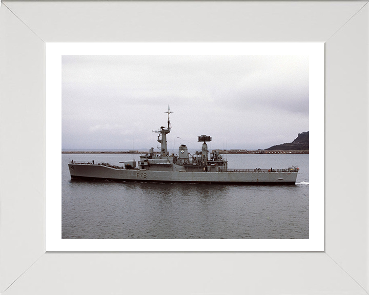 HMS Ariadne F72 Royal Navy Leander class frigate Photo Print or Framed Print - Hampshire Prints