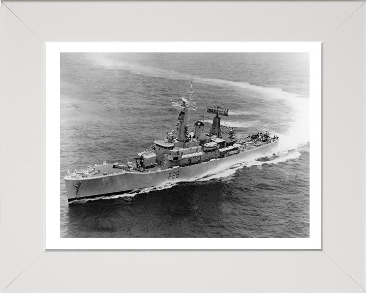 HMS Cleopatra F28 Royal Navy Leander class frigate Photo Print or Framed Print - Hampshire Prints