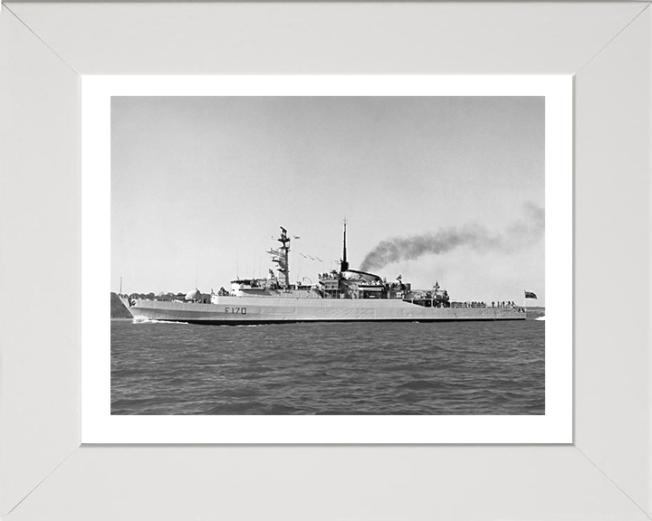 HMS Antelope F170 Royal Navy Type 21 frigate Photo Print or Framed Print - Hampshire Prints