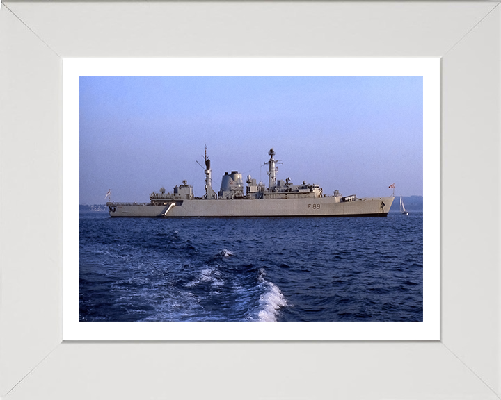 HMS Battleaxe F89 Royal Navy Type 22 Frigate Photo Print or Framed Print - Hampshire Prints