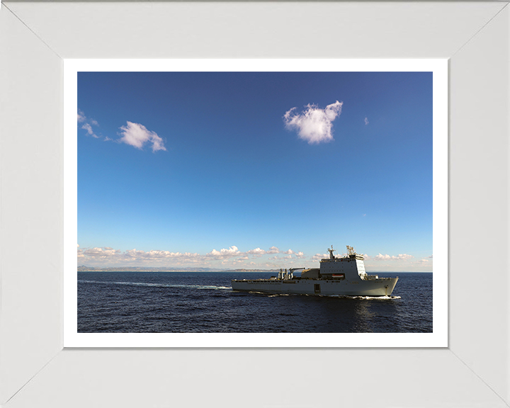 HMS Bulwark L15 Royal Navy Albion class amphibious ship Photo Print or Framed Print - Hampshire Prints