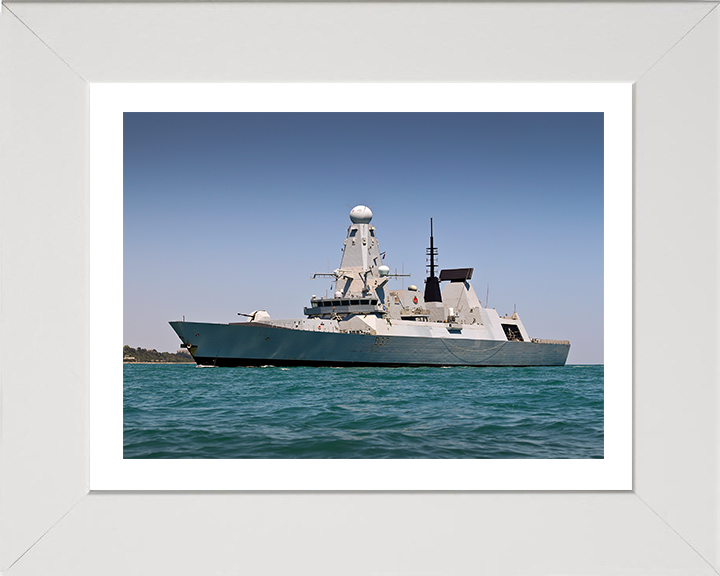 HMS Duncan D37 Royal Navy Type 45 Destroyer Photo Print or Framed Print - Hampshire Prints