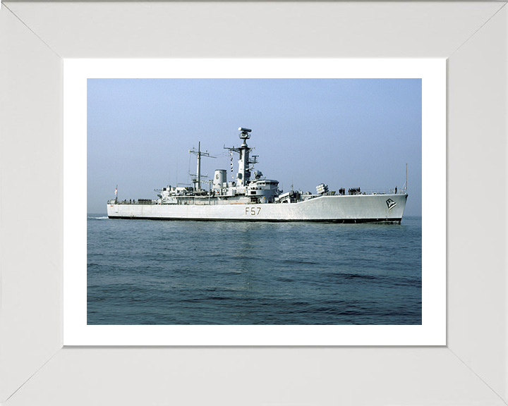 HMS Andromeda F57 Royal Navy Leander class frigate Photo Print or Framed Print - Hampshire Prints