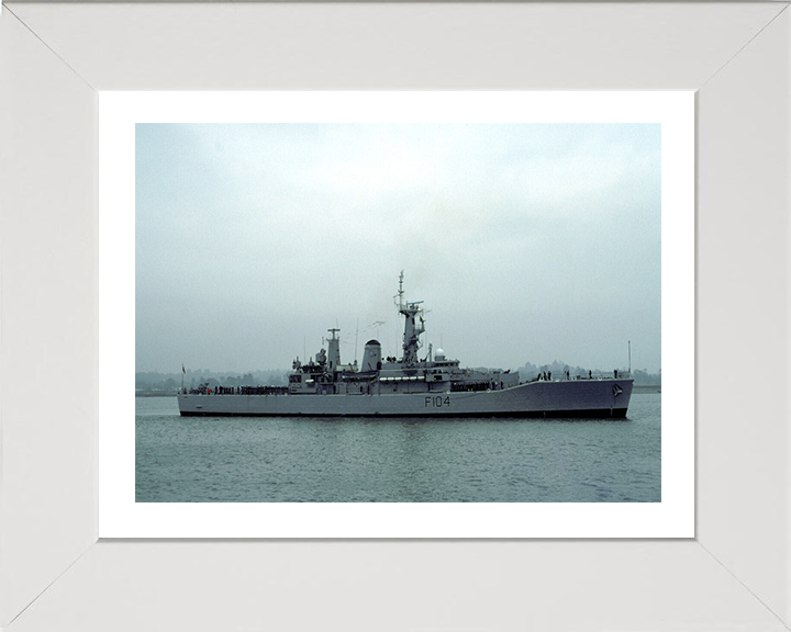 HMS Dido F104 Royal Navy Leander class frigate Photo Print or Framed Print - Hampshire Prints