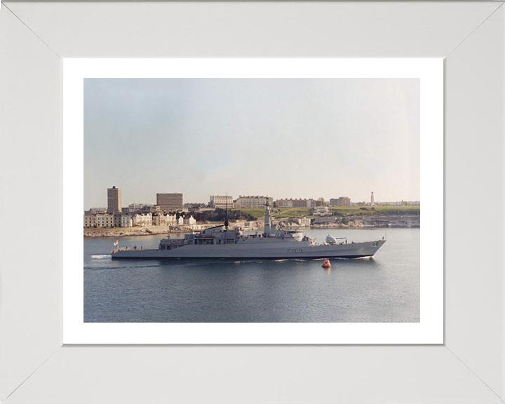 HMS Amazon F169 Royal Navy type 21 Frigate Photo Print or Framed Print - Hampshire Prints