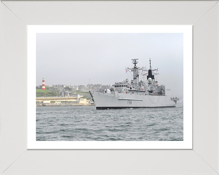 HMS Campbeltown F86 Royal Navy Type 22 frigate Photo Print or Framed Print - Hampshire Prints