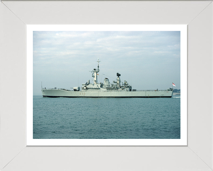 HMS Ariadne F72 Royal Navy Leander class frigate Photo Print or Framed Print - Hampshire Prints