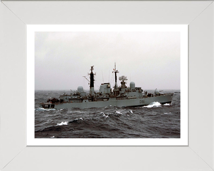 HMS Birmingham D86 Royal Navy Type 42 destroyer Photo Print or Framed Print - Hampshire Prints