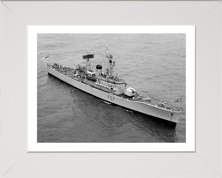 HMS Andromeda F57 Royal Navy Leander class frigate Photo Print or Framed Print - Hampshire Prints