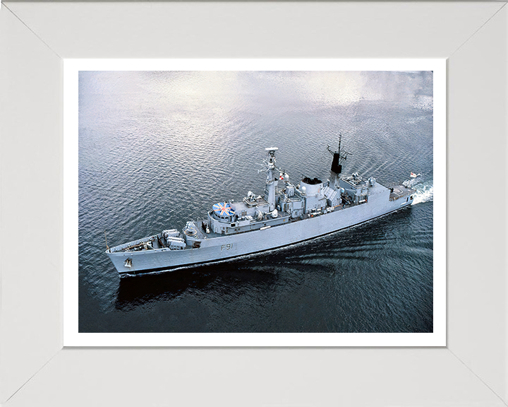 HMS Brazen F91 Royal Navy Type 22 frigate Photo Print or Framed Print - Hampshire Prints